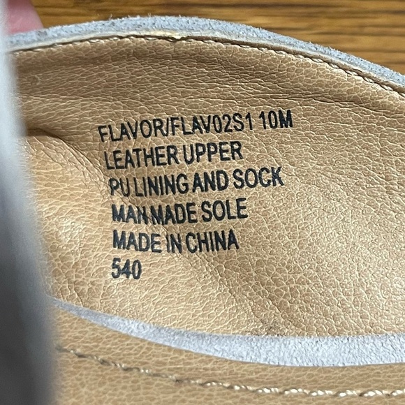 Steve Madden Pearl Winkle (Blue/Gray) Women's Mules Size 10M - Picture 2 of 7